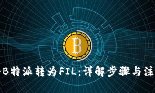 如何将B特派转为FIL：详解步骤与注意事项