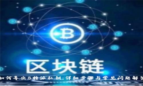 如何导出B特派私钥：详细步骤与常见问题解答
