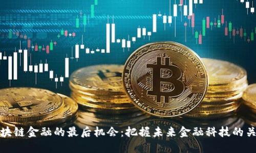 区块链金融的最后机会：把握未来金融科技的关键