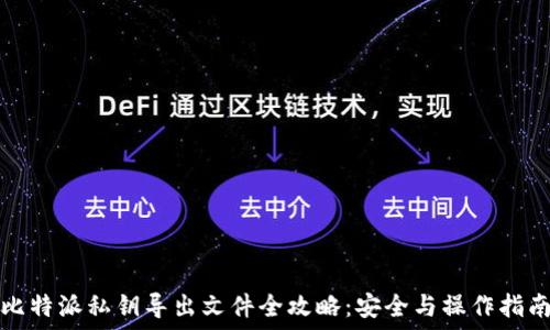  
比特派私钥导出文件全攻略：安全与操作指南